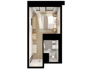 Студия 21.41 кв.м, Вольта, 7 345 771 руб.