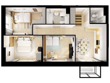 3-комнатная 67.10 кв.м, Кантемировская 11, 23 793 660 руб.