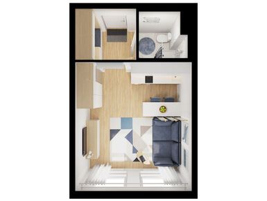 Студия 25.30 кв.м, Янинский лес, 5 060 000 руб.