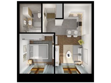 1-комнатная 34.60 кв.м, Лермонтовский 54, 20 234 080 руб.