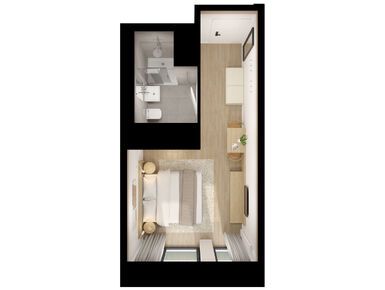 Студия 21.56 кв.м, Вольта, 7 013 468 руб.