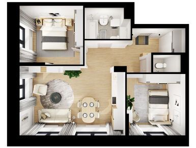 2-комнатная 60.50 кв.м, Кантемировская 11, 20 781 750 руб.