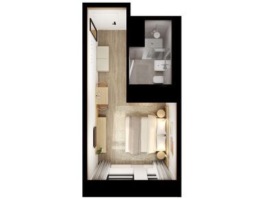 Студия 21.57 кв.м, Вольта, 6 975 738 руб.