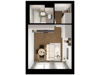 Студия 23.20 кв.м, Витебский парк, 9 456 320 руб.