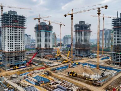 Петербург занял второе место в России по объему строительства