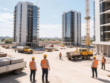 Объем строительства в Петербурге за год упал на 8,7%