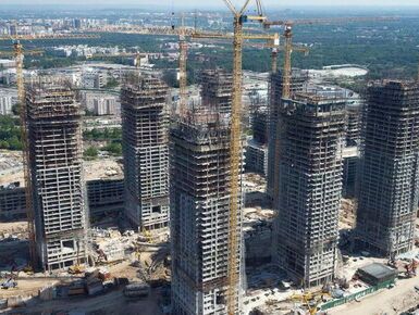 В Петербургской агломерации сокращается количество крупных жилых проектов