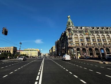 Ремонт на Невском проспекте завершили на 50%