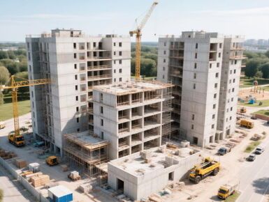 За год строительство многоэтажек в Петербурге упало на 6%