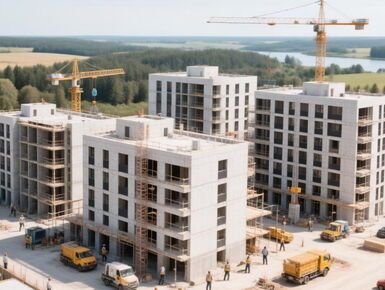 Запуск новых проектов на рынке Петербурга в апреле упал на 77%