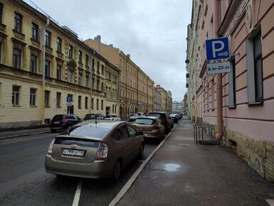Зону платной парковки в Адмиралтейском районе расширили