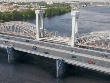 В Петербурге подписали договор на строительство моста через Неву в составе ШМСД