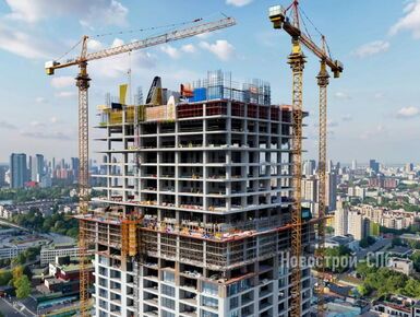 «Группа ЛСР» построит более 100 тысяч «квадратов» жилья на Охте