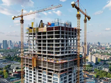 «Группа ЛСР» построит более 100 тысяч «квадратов» жилья на Охте