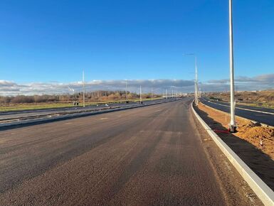 Первый этап Южной широтной магистрали готов на 60%