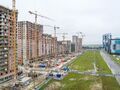 ЖК «Чистое небо». Корпус 5.2. Ход строительства. Аэрофотосъемка. Фото от 26.09.2017 г.
