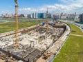 ЖК «Legenda Героев». Корпус 1, 2. Ход строительства. Аэрофотосъемка. Фото от 26.06.2018 г.