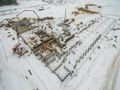 ЖК «Чистый ручей». Ход строительства корпуса 4. Аэрофотосъемка. Фото от 24.01.2017 г.