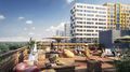 В летнее время на крышах нескольких корпусов будет организована lounge зона.