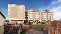 Площадка для выгула питомцев.