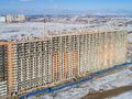 ЖК «Алфавит». Ход строительства. Фасады. Аэрофотосъемка. Фото от 06.03.2017 г.