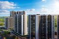 Проект состоит из двух разноэтажных корпусов высотой от 16 до 25 этажей.