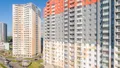 ЖК «Новая Охта». Фасад. Аэрофотосъемка. Фото от 15.07.2018 г.