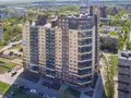 Вид сверху на внешний фасад дома. Аэрофотосьемка от 21 мая 2017 года.