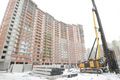 ЖК «Ленинский парк». Участок 6;производство работ по погружению свай. Фото от 06.02.2014 года.