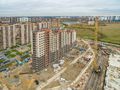 ЖК «Тридевяткино царство». Ход строительства корпуса 8. Аэрофотосъемка. Фото от 17.10.2016 г.