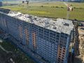 ЖК «Алфавит». Ход строительства верхних этажей. Аэрофотосъемка. Фото от 20.09.2016 г.