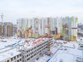 ЖК «ЗимаЛето». Корпус 3. Ход строительства школы. Аэрофотосъемка. Фото от 24.01.2018 г.