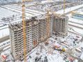 ЖК «МореОкеан». Ход строительства корпуса 2. Аэрофотосъемка. Фото от 09.01.2018 г.