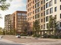 Кирпично-монолитные дома высотой от 7 до 10 этажей.