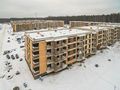ЖК «Чистый ручей». Ход строительства корпуса 3. Аэрофотосъемка. Фото от 24.01.2017 г.