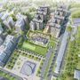 Комплекс включает в себя два корпуса 11 и 13 этажей.