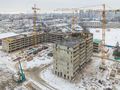 ЖК «Life Лесная».Ход строительства. Аэрофотосъемка от  14.01.2018г.