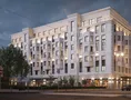 На первом этаже запланированы коммерческие помещения.