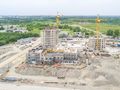 ЖК «Невские паруса». Ход строительства. Аэрофотосъемка от 29.07.2017
