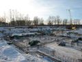 Ход строительства второй очереди. Фото от 30.01.2013 года.