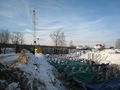 Ход строительства второй очереди. Фото от 30.01.2013 года.