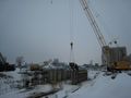 Ход строительства второй очереди. Фото от 26.02.2013 года.