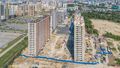 Ход строительства. Аэрофотосъёмка от 17.07.18 г.