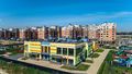 Общий вид ЖК, новый детский сад. Июнь 2018 года.