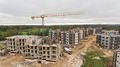 ЖК «Горки Парк». Ход строительства. Аэрофотосъемка. Сентябрь 2018 г.