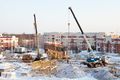 Ход строительства. Декабрь 2012 года.