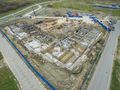 ЖК «Аннинский парк» (ЖК в Куттузи). Ход строительства 3 очереди. Аэрофотосъемка. Фото от 17.10.2016 г.