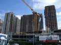 Заявлено, что новостройка возводится в сегменте комфорт-класса. Фото от 21.08.2013 года.