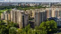 Комплекс состоит из пяти многосекционных новостроек переменной этажности. Аэрофотосъемка от 08.09.2020.