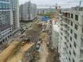 ЖК «Ландыши». Благоустройство территории. Аэрофотосъемка. Фото от 12.10.2016 г.